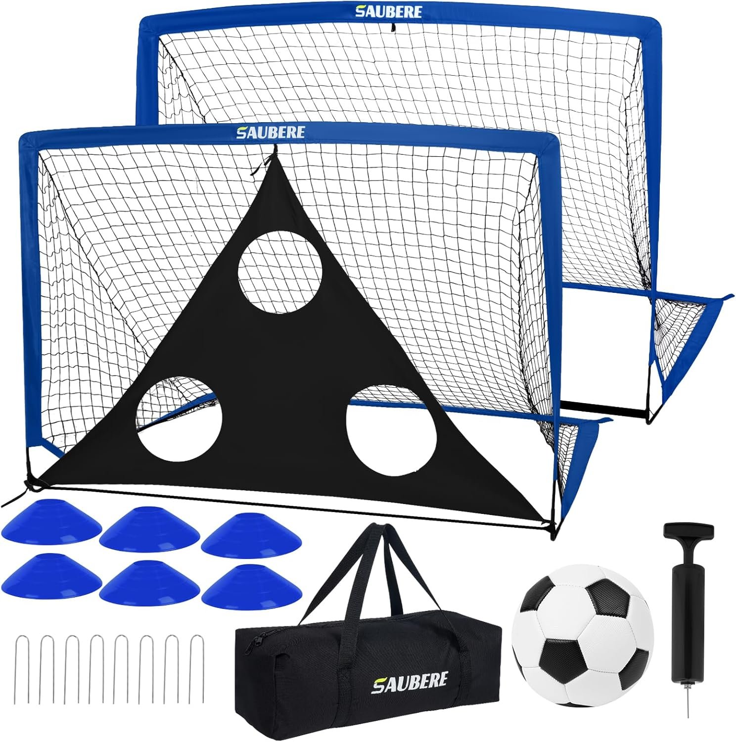 Saubere 6x4 ft Kids Soccer Goals